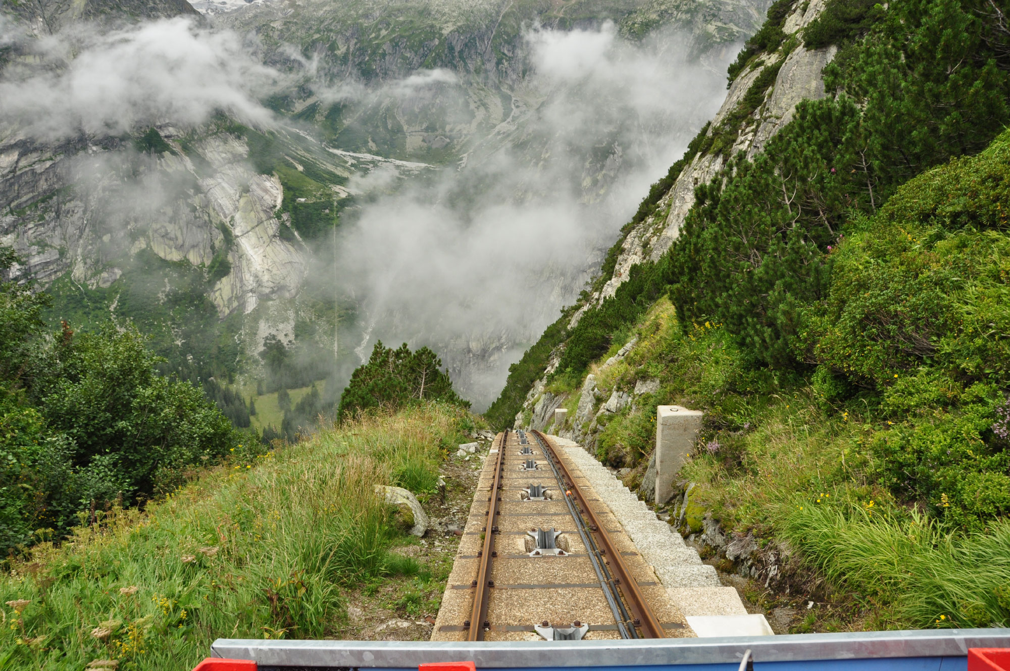 Gelmerbahn, Handegg